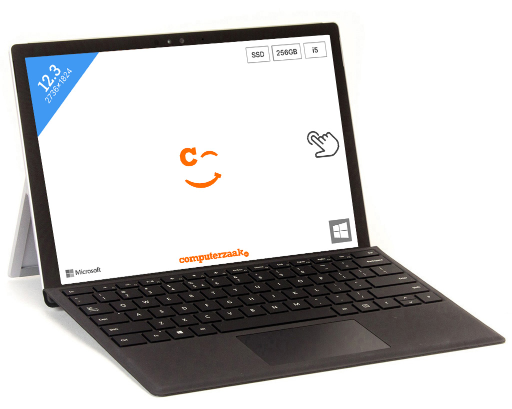 Microsoft Surface Pro 4 met Typecover