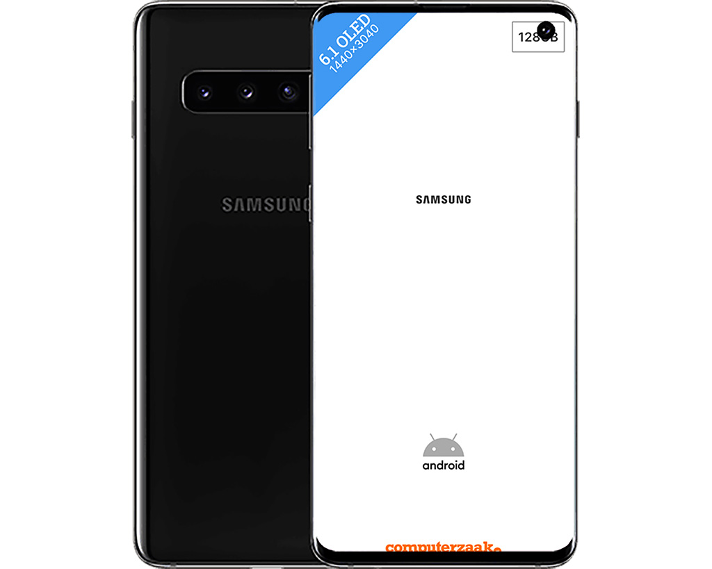 Samsung Galaxy S10 128GB Zwart