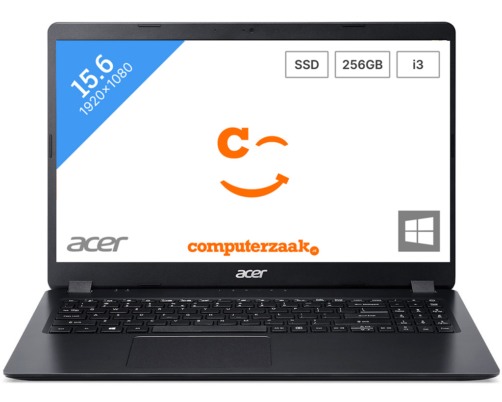 Acer Aspire 3 A315-56-33KK / Intel Core i3-1005G1 / 8GB / 256GB / Windows 10 S