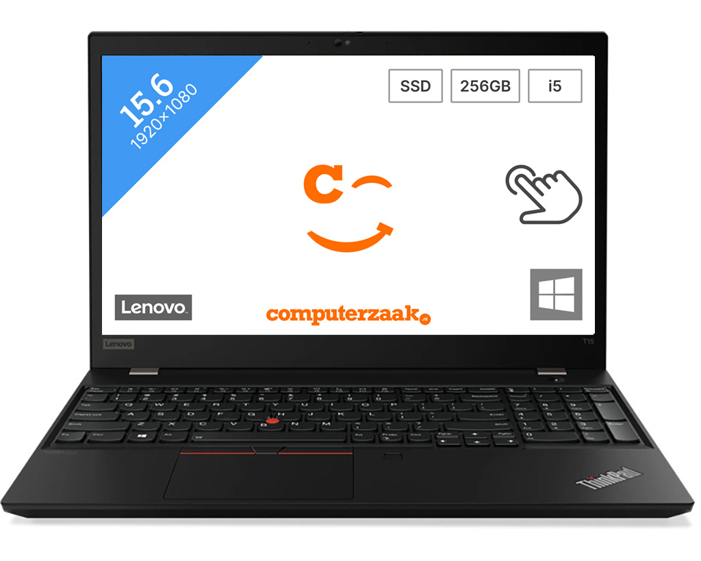 Lenovo ThinkPad T15 Gen 2 / 15'6" / 16GB / 256 GB SSD / I5-1145G7 / Iris Xe graphics / W10 PRO / QWERTY