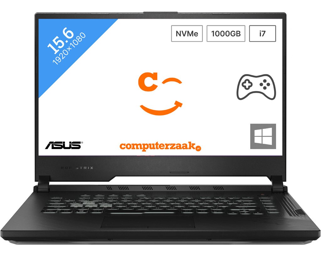 ASUS ROG G512LU-HN215T - Gaming Laptop - 15.6 inch (144 Hz)