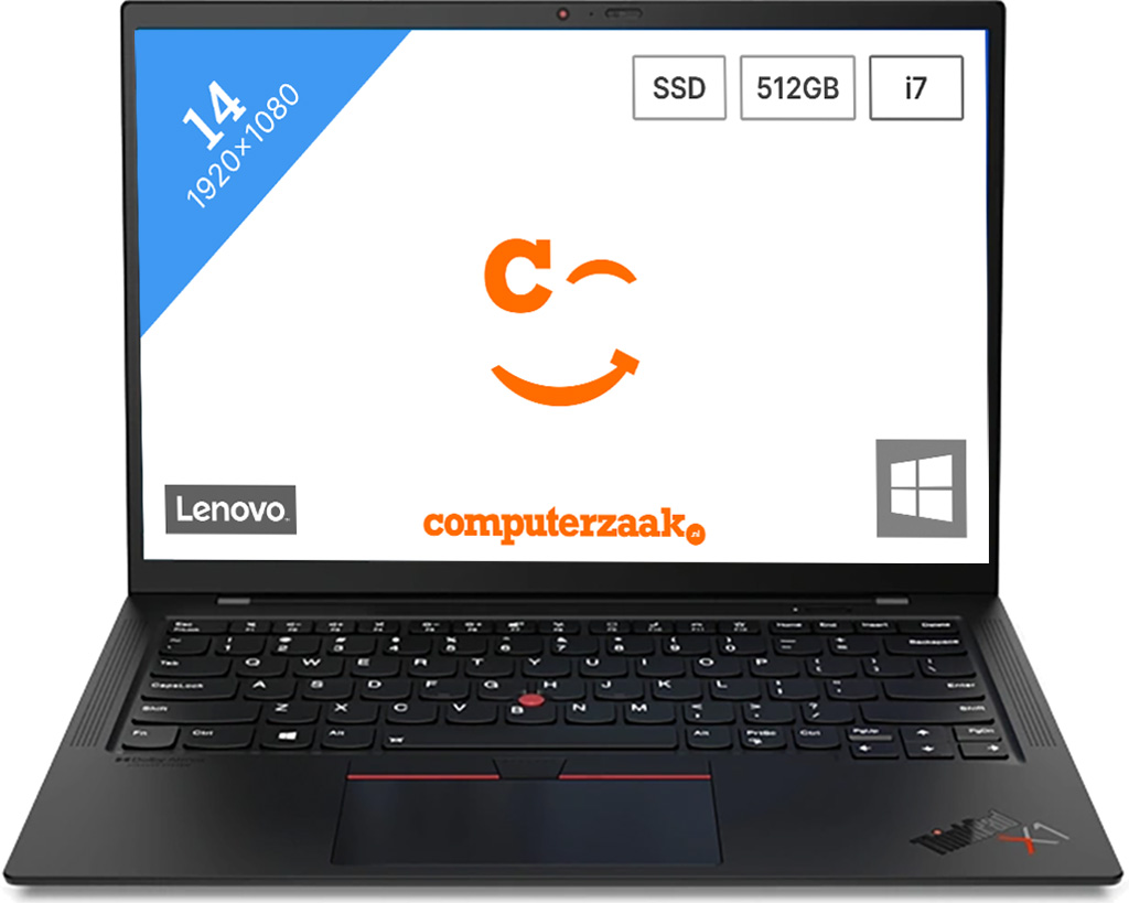 Lenovo ThinkPad X1 Carbon Gen 9 Laptop - Intel® Core™ i7-1165G7 - 16GB - 512GB SSD - Intel® Iris® Xe Graphics