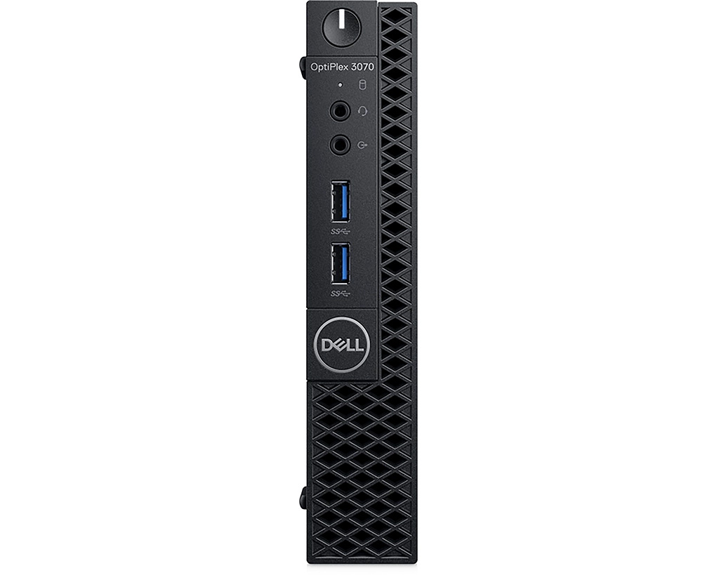 DELL OptiPlex 3070 Intel® 9ste generatie Core™ i3 i3-9100T 4 GB DDR4-SDRAM 500 GB HDD Zwart MFF Mini PC