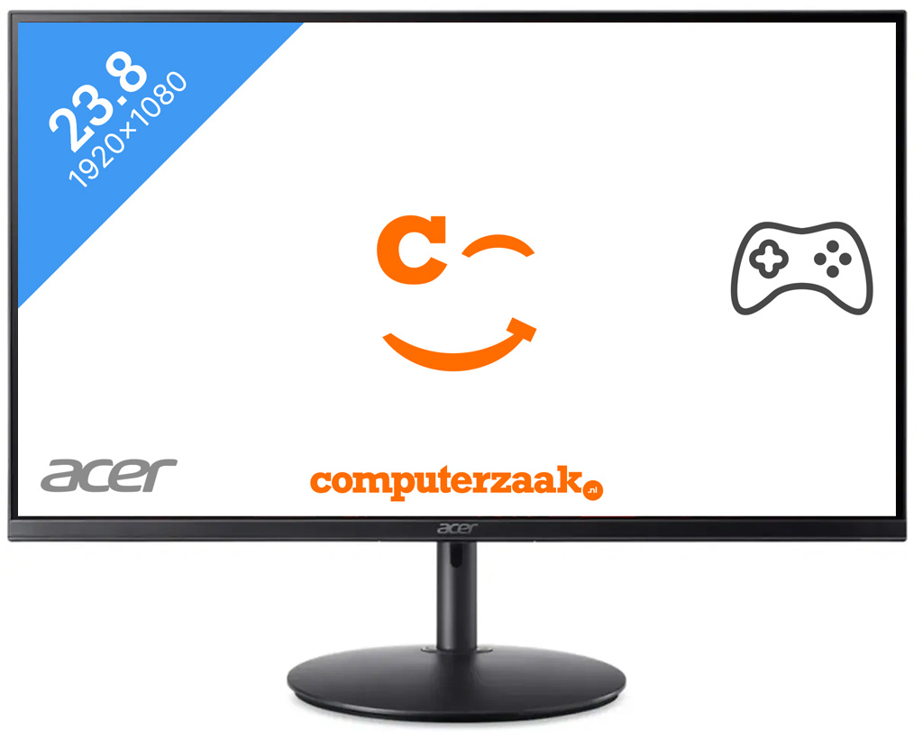 Acer Nitro Xf240ym3biiph - 23.8 Inch 1920 X 1080 (full Hd) 1 Ms 180 Hz