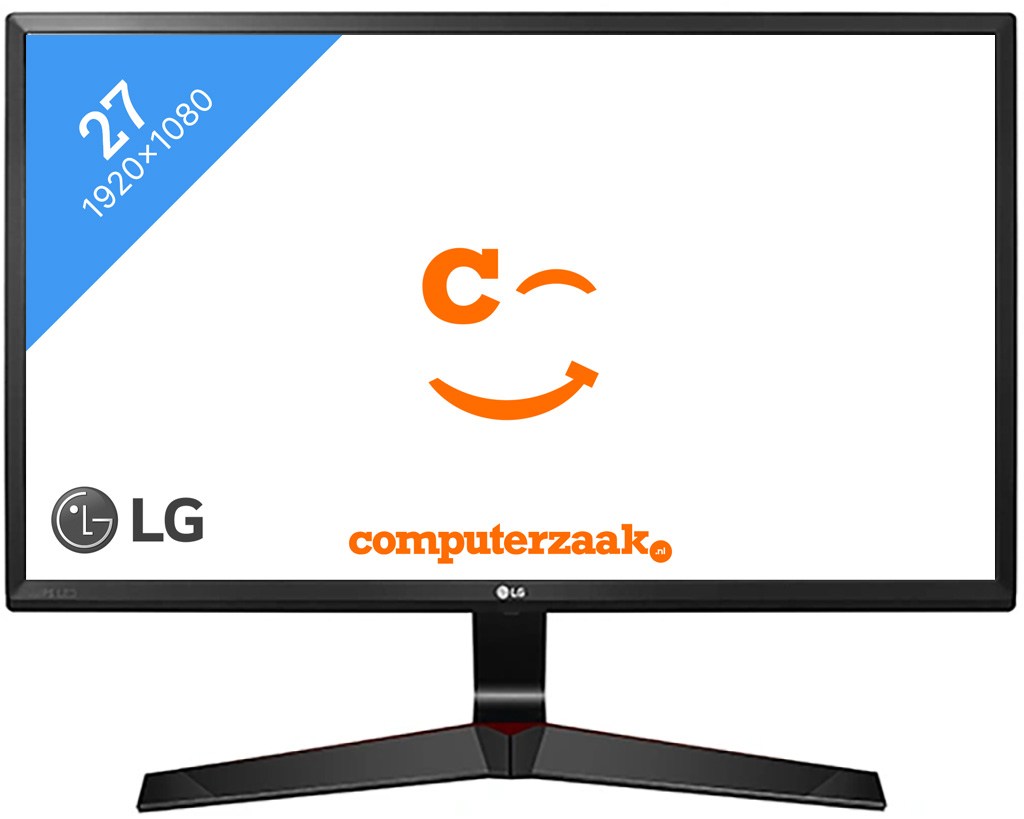 LG 27MP59G-P. Beeldschermdiagonaal: 68,6 cm (27"), Resolutie: 1920 x 1080 Pixels, HD type: Full HD, Display technologie: LED, Responstijd: 5 ms, Oorspronkelijke beeldverhouding: 16