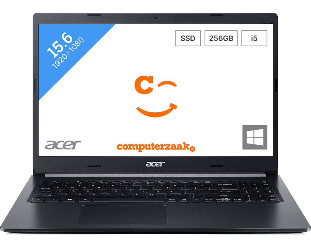 Acer Aspire 5 A515-54-53Y8/Intel Core i5 1.60GHz/8GB/256GB SSD/W10/Garantie