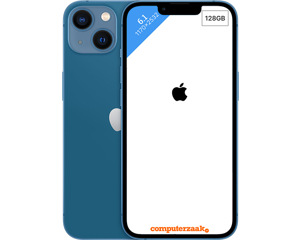 Apple iPhone 13 - 128GB - Blauw