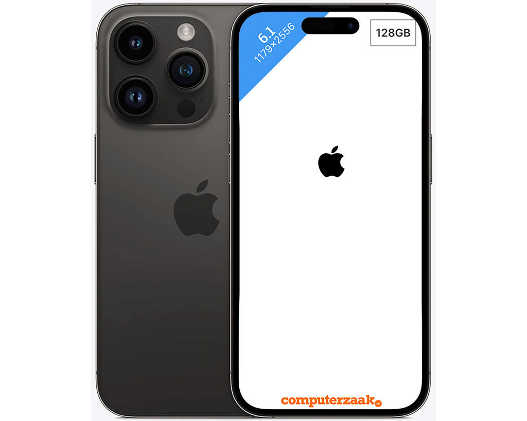 Apple iPhone 14 Pro 5G 128GB - Ruimte Zwart
