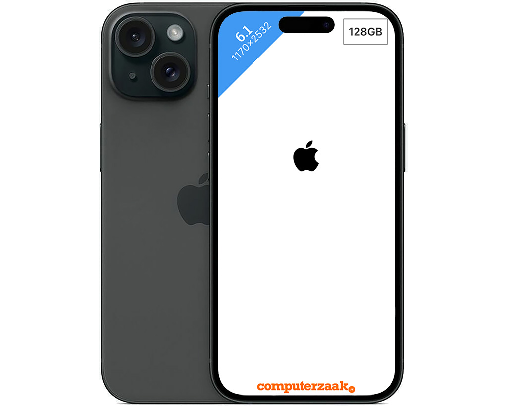 Apple iPhone 15 256GB - Black