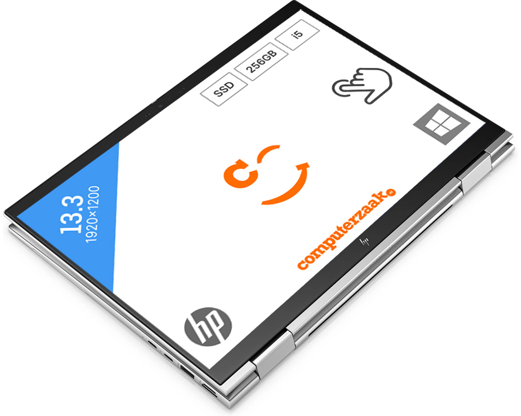 HP Elite x360 1040 G9 14 inch met 3 jaar hardwaresupport op locatie met een HP USB-C Travel Hub cadeau