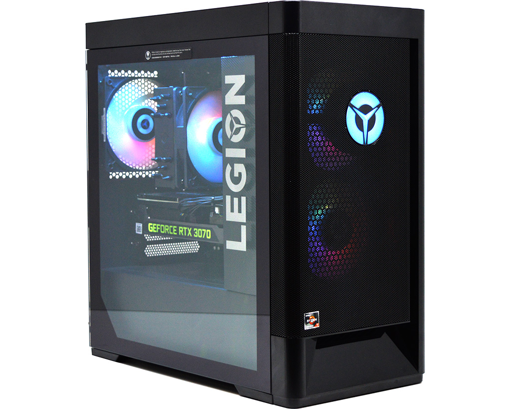 Lenovo Legion T5 26AMR5 - Towermodel - AMD Ryzen 7 5800 - GeForce RTX 3070 8GB - 16 GB DDR4-3200 - 1TB SSD M.2 2280 PCIe 4.0x4 NVMe - 802.11ax WiFi + BT 5.1 - Windows 10 Home - zwa