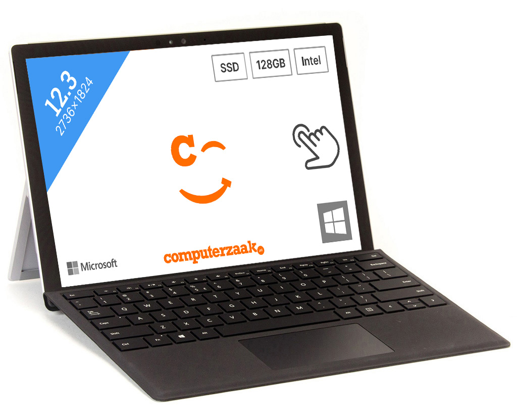 Microsoft Surface Pro 4 met Typecover (Blauw)