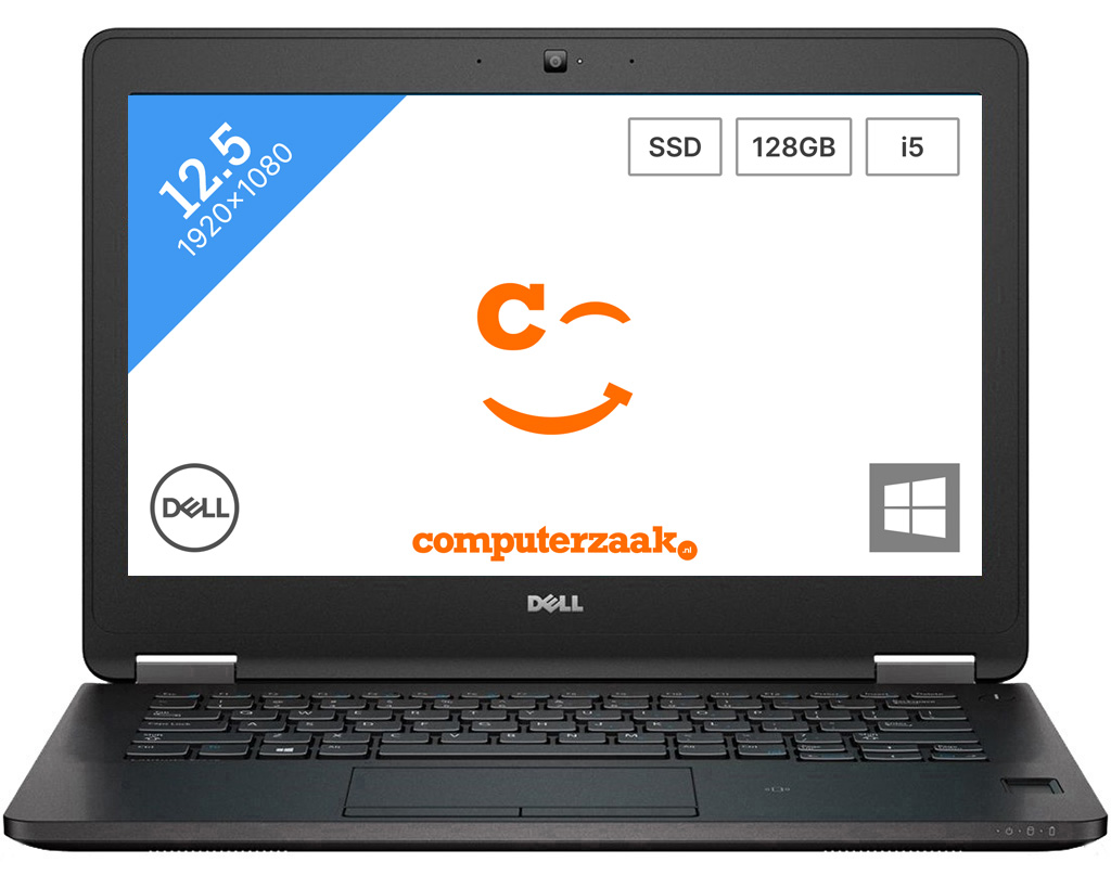 Dell Latitude E7270 FHD/Intel Core i5 2.40GHz/8GB/128GB SSD/W10/Garantie