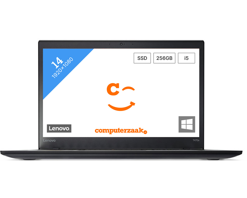 Lenovo ThinkPad T470 Full HD/ Intel Core I5 7GEN/ 8GB/ 256GB SSD/ Windows 10 PRO