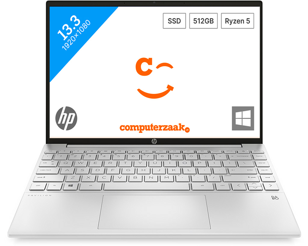 HP Pavilion Aero 13-be0120nd met een gratis HP 350 Bluetooth Speaker t.w.v. €44,99
