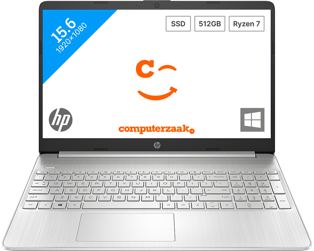 HP HP Laptop 15s-eq3350nd R7 5825U 15.6i