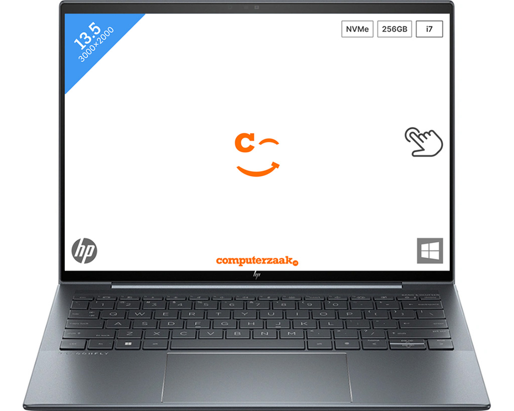 HP G4. Type product: Notebook, Vormfactor: Clamshell. Processorfamilie: Intel® Core™ i7, Processormodel: i7-1355U, Frequentie van processor: 1,7 GHz. Beeldschermdiagonaal: 34,3 cm