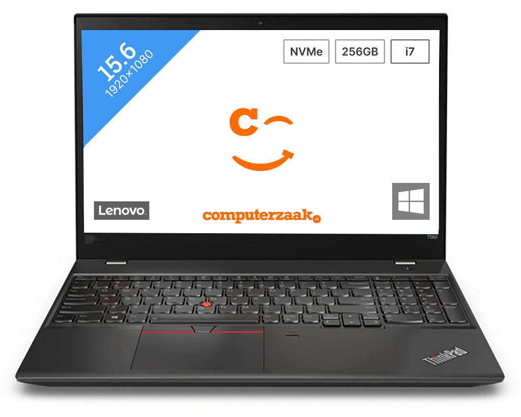 Lenovo Thinkpad T580 | I7-8650U | 16GB | 256SSD | FULHD | WIN10