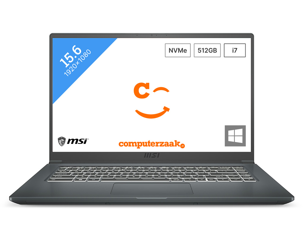 MSI Modern 15 A11MU-1031NL - Laptop
