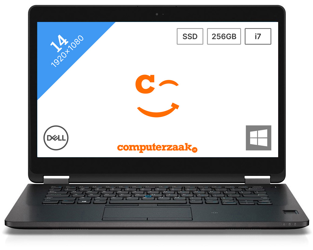 Refurbished Dell Latitude E7470 Laptop Intel I78GB RamSSD 240GB14" (35.56 cm) Qwerty US