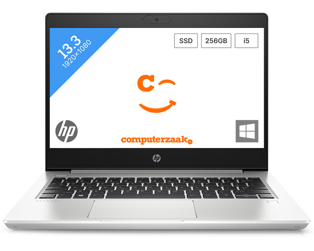 HP ProBook 430 G7 - 13,3 inch - Intel® Core™ i5 - 8 GB - 256 GB - UHD Graphics