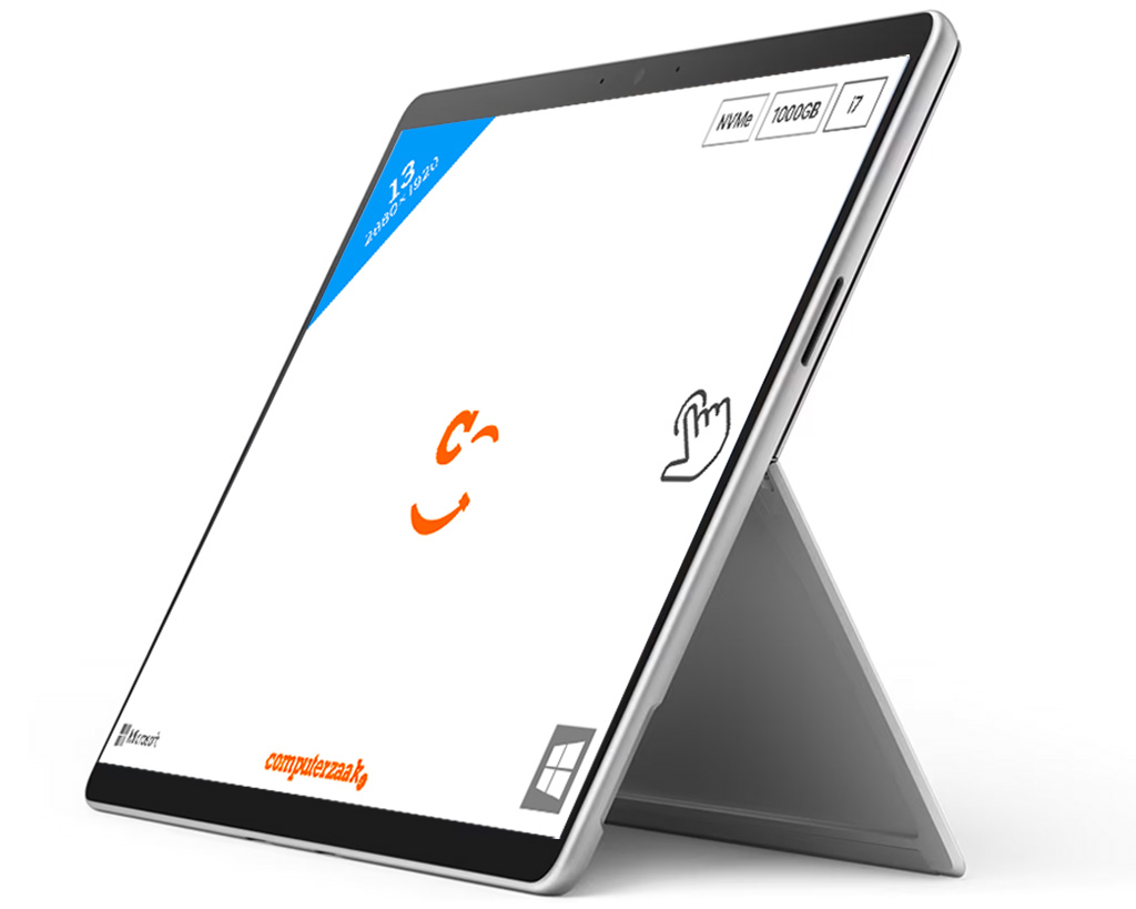 Microsoft Surface Pro 9 - 13" - Intel Core i7 - 16GB RAM/512GB SSD - PLATINUM