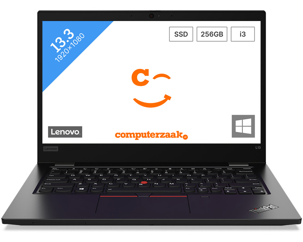 LENOVO ThinkPad L13 - 13,3 inch - Intel® Core™ i3 - 8 GB - 256 GB - UHD Graphics