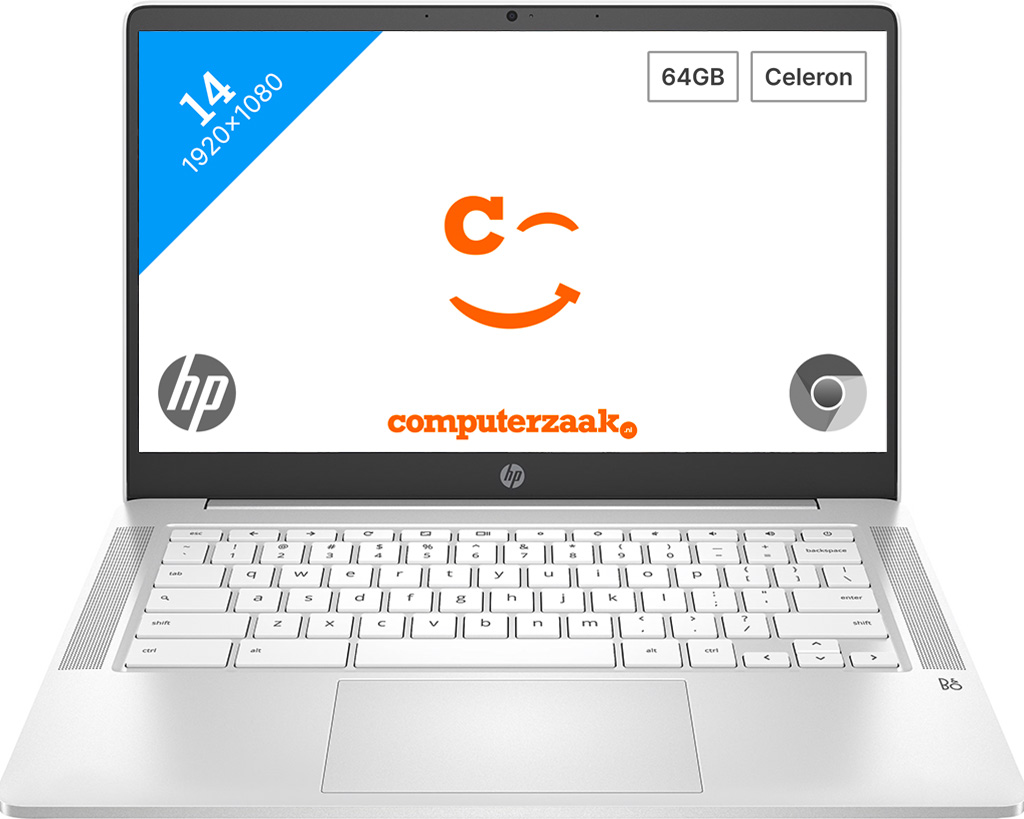 HP Chromebook 14a-na0740nd - 14 inch