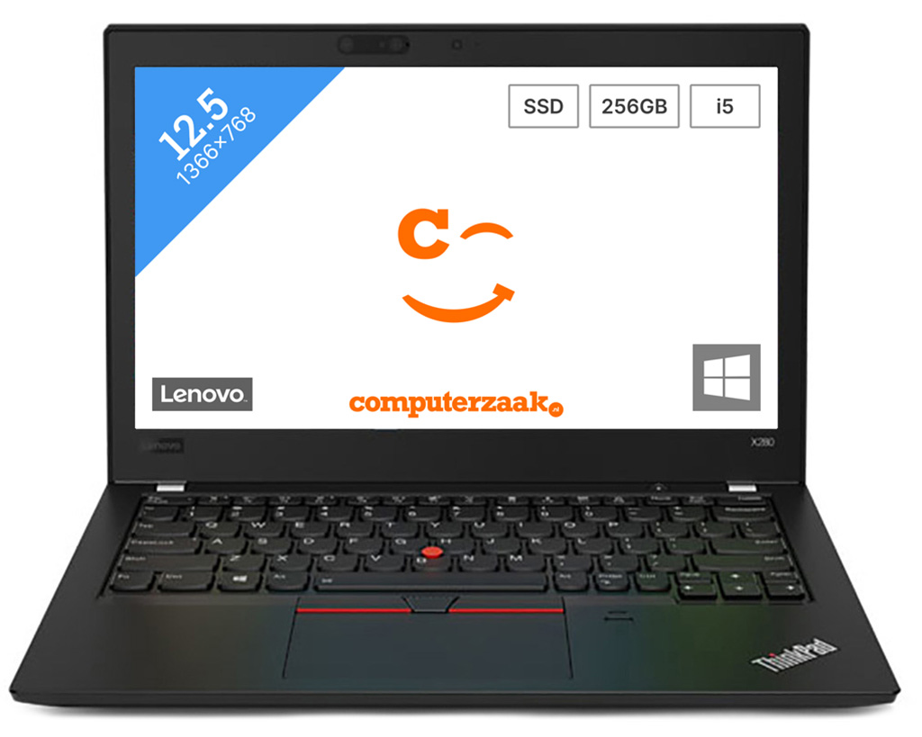 LENOVO ThinkPad X280 - 12,5 inch - Intel® Core™ i5 - 8 GB - 256 GB - HD Graphics