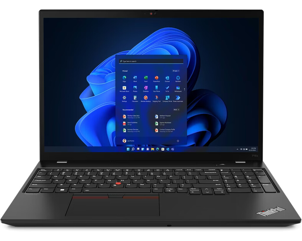Lenovo ThinkPad P16s i7-1360P Mobiel werkstation 40,6 cm (16 ) WUXGA Intel® CoreTM i7 16 GB LPDDR5x-