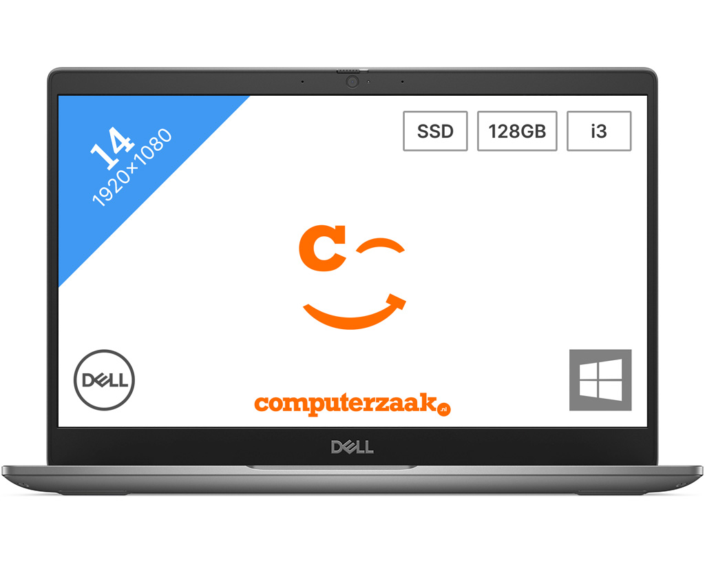 Dell Latitude 3440-CFR82 14" laptop Grijs | i5-1335U | Iris Xe Graphics | 8 GB | 256 GB SSD
