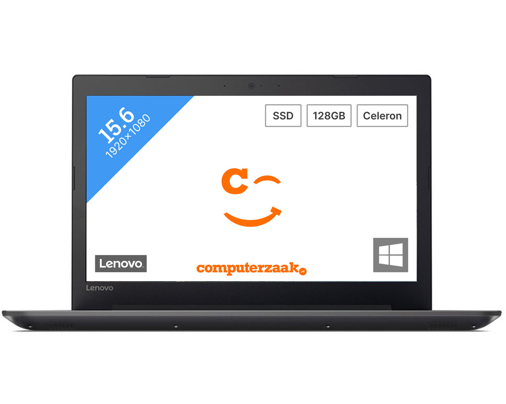 LENOVO 320 - 15,6 inch - Intel® Celeron® - 4 GB - 128 GB - HD Graphics