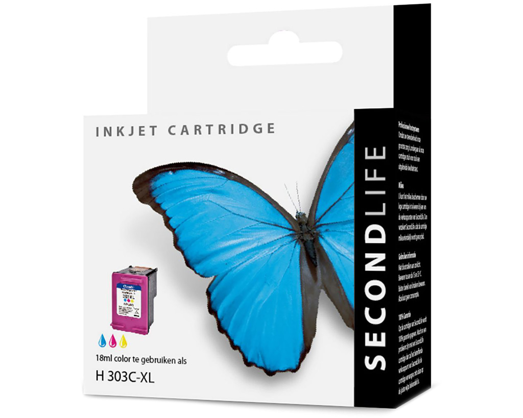 Kangaro SL-11111508 Cartridge SecondLife HP 303 XL Kleur