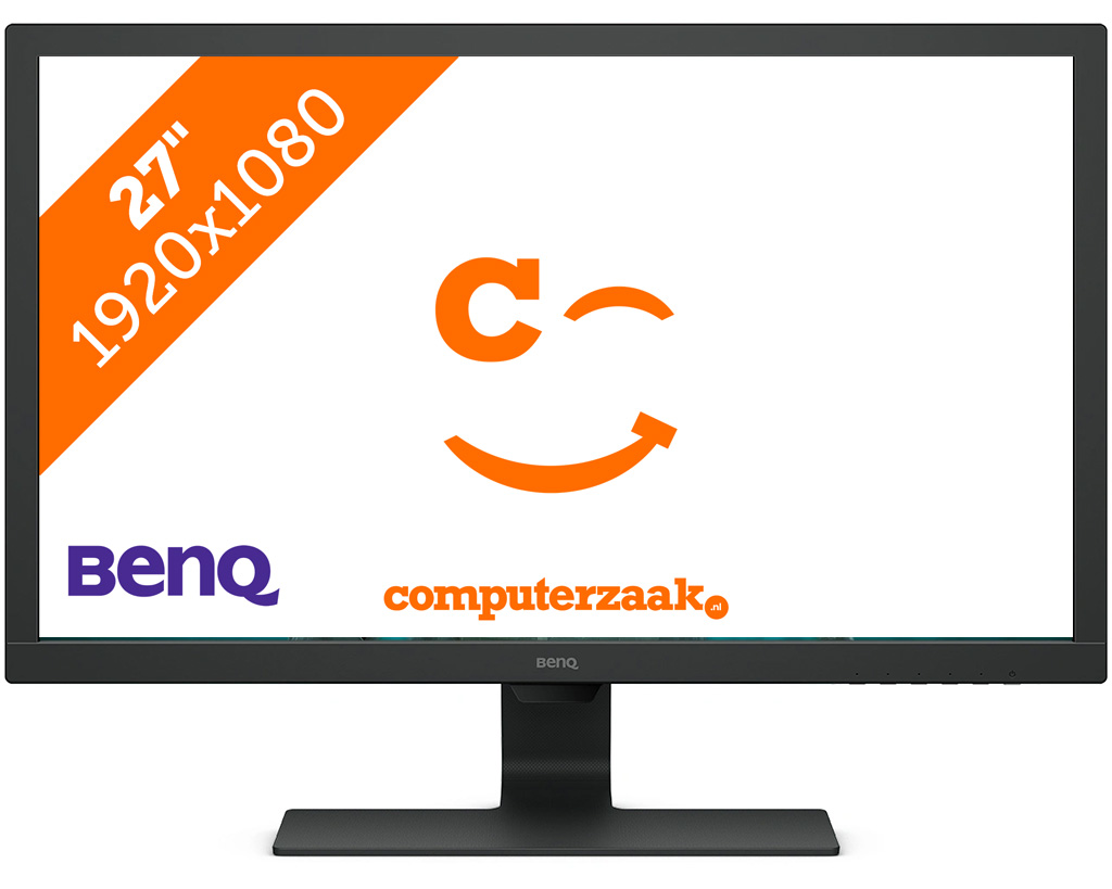 BenQ - Full HD Monitor GL2780 - Gaming Beeldscherm - 1ms - Eye Care - 27 inch - 75Hz