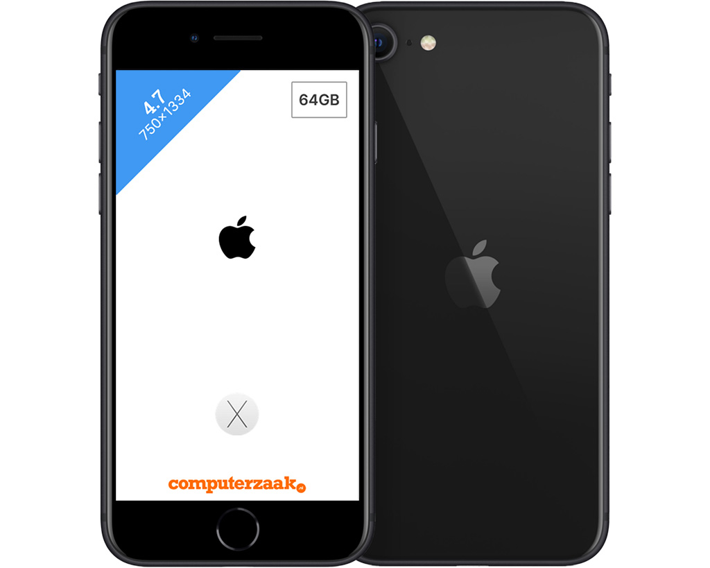 Refurbished iPhone SE (2020) 64GB Black